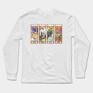 Quatre Saisons des Chats Long Sleeve T-Shirt